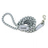 Coastal Pro Active Woven Reflective Rope Leash 1" x 6' Grey Scale poudrefeed.com