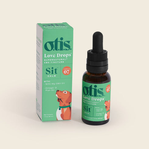 OTIS Sit Calm Love Drops Tincture 1oz - Poudre Pet and Feed Supply