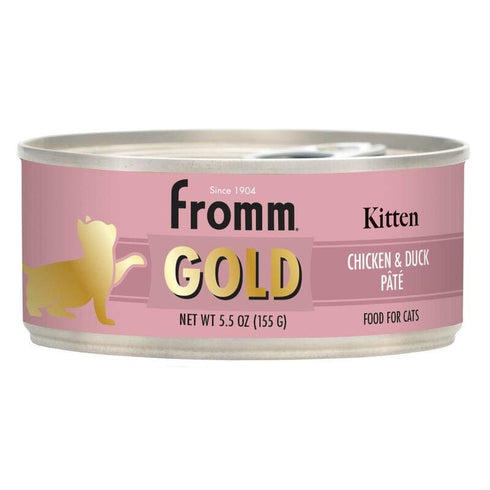 Fromm Kitten Gold Chicken Duck Pate Canned Cat Food 5.5oz - Poudre Pet and Feed Supply