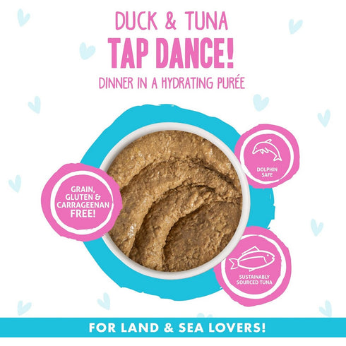 Weruva B.F.F. Play Pate Duck & Tuna Tap Dance Wet Cat Food 3oz - Poudre Pet and Feed Supply