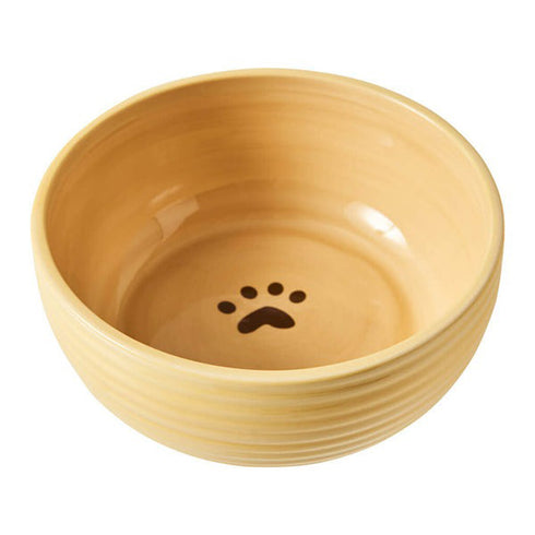 Spot Ethical Products Elegance Dog Dish Cream 7" - Poudre Pet and Feed Supply