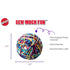 Spot Sew Much Fun Yarn Ball Cat Toy 3.5" - Poudre Pet & Feed Supply 2