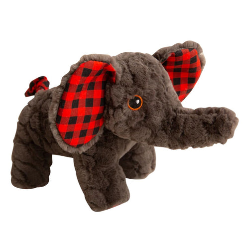 Snugarooz Eli The Elephant Gray Dog Toy - Poudre Pet and Feed Supply