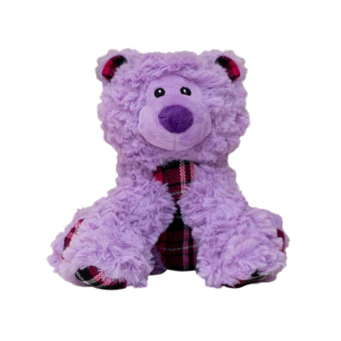 Snugarooz Bella The Bear Purple Dog Toy - Poudre Pet and Feed Supply