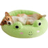 Squishmallows 24-Inch Wendy Frog Pet Bed Green - Poudre Pet and Feed Supply