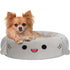 Squishmallows 24-Inch Gordon Shark Pet Bed Gray - Poudre Pet and Feed Supply