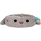 Squishmallows 30-Inch Gordon Shark Pet Bed Gray - Poudre Pet and Feed Supply
