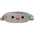 Squishmallows 30-Inch Gordon Shark Pet Bed Gray - Poudre Pet and Feed Supply