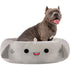 Squishmallows 30-Inch Gordon Shark Pet Bed Gray - Poudre Pet and Feed Supply