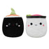 Squishmallows 2-Pack Squeaky Plush Dog Toy Sushi - Shozo & Shun - Poudre Pet and Feed Supply