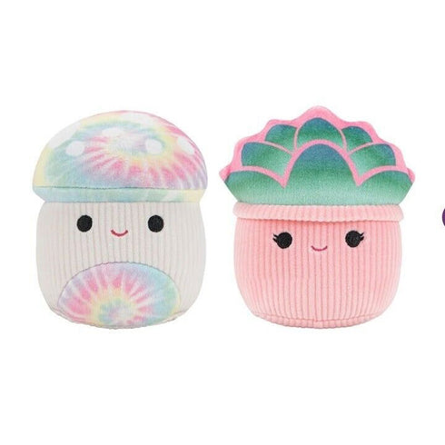 Squishmallows 2-Pack Squeaky Plush Dog Toy Plants - Kervena & Afiyah - Poudre Pet and Feed Supply
