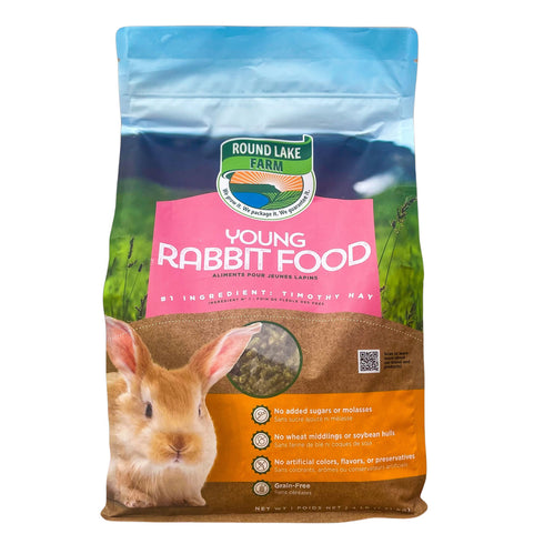 Round Lake Farm Young Rabbit Food 4lb - Poudre Pet and Feed Supply