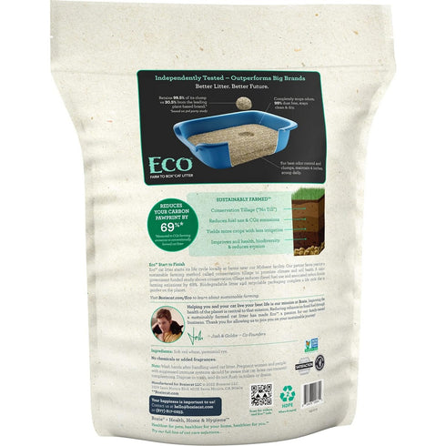 Boxie Cat Eco Ultra Sustainable Plant-Based Clumping Cat Litter 6.5lb - Poudre Pet and Feed Supply