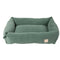 FuzzYard Life Bed - Corduroy Bed for Dogs - Myrtle Green Medium