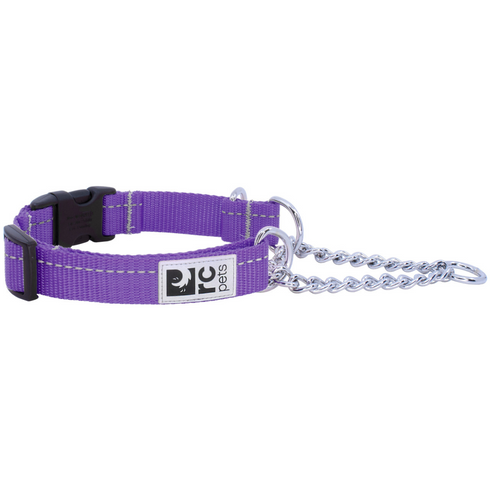 RC PETS Dog Primary Training Clip Collar, Purple, L, 1"/ 18"-26" - Poudre Pet and Feed Supply
