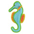 Tuffy's Duraforce Seahorse Tough Blue Dog Toy