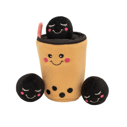 Zippy Paws Burrow Boba Milk Tea Dog Toys - Poudre Pet & Feed Supply