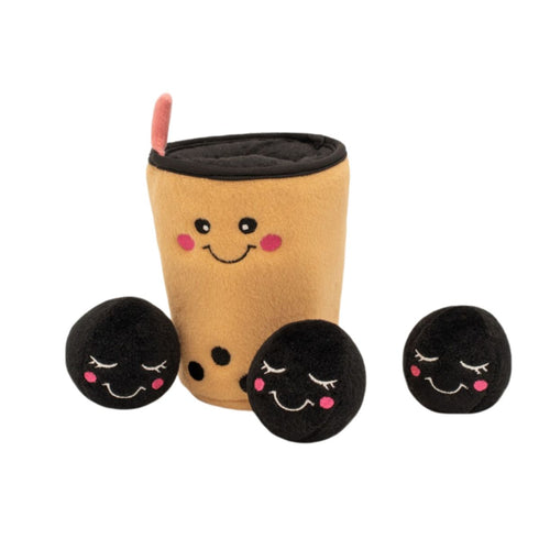 Zippy Paws Burrow Boba Milk Tea Dog Toys - Poudre Pet & Feed Supply 2