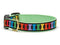 Up Country Rainbones Dog Collar Medium 12"-18