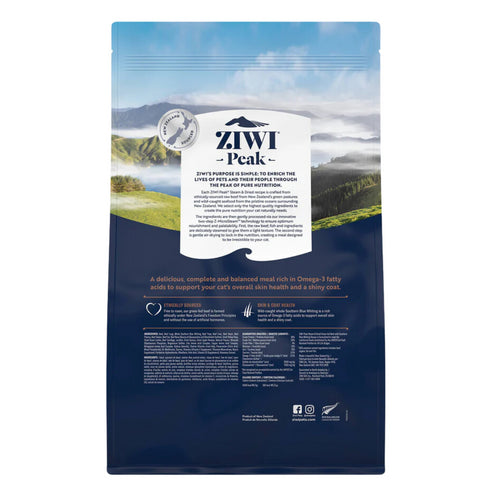 Ziwi Peak Steam-Dried Cat Food - Beef & Southern Blue Whiting - 4.9lb Bag