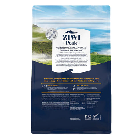Ziwi Peak Dried Cat Food - Chicken & Whole Mackerel - 1.8lb Bag