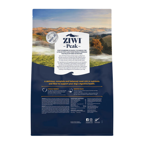 Ziwi Peak Steam-Dried Dog Food - Chicken & Orchard Fruits - 7.1lb Bag