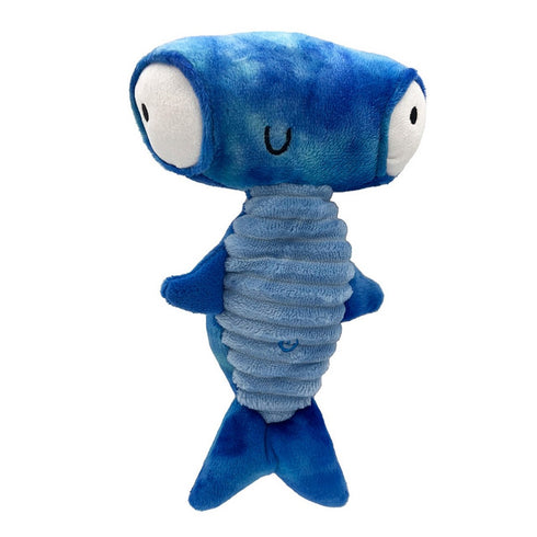 Huxley & Kent Power Plush Jack Hammerhead Shark Dog Toy Small - Poudre Pet & Feed Supply