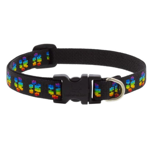 Lupine MicroBatch Dog Collar 3/4" x 9"-14" Peace Paws - Poudre Pet & Feed Supply