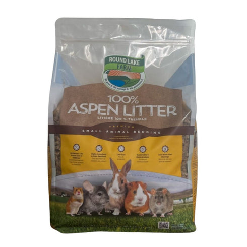 Round Lake Farm Aspen Litter 20lb - Poudre Pet & Feed Supply