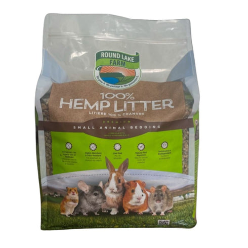 Round Lake Farm Hemp Litter 10lb - Poudre Pet & Feed Supply