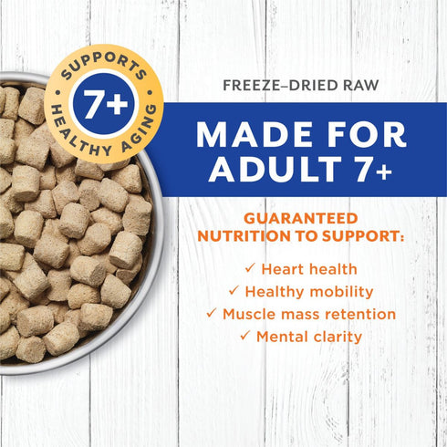Nature's Variety Instinct Longevity 7+ Beef Freeze Dried Raw Dog Food 16oz - Poudre Pet & Feed Supply 3