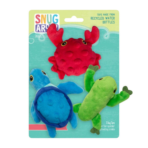 Snugarooz Lil Ocean Buddies Dog Toys - Poudre Pet & Feed Supply