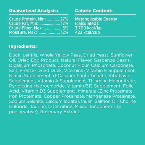 Bixbi Rawbble Duck Dry Dog Food 24lb - Poudre Pet & Feed Supply 2