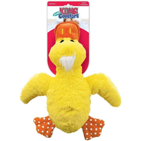 Kong Comfort Duck Jumbo Dog Toy XL Assorted