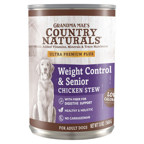 Grandma Mae's Weight Control & Senior Wet Dog Food 13oz - Poudre Pet & Feed Supply