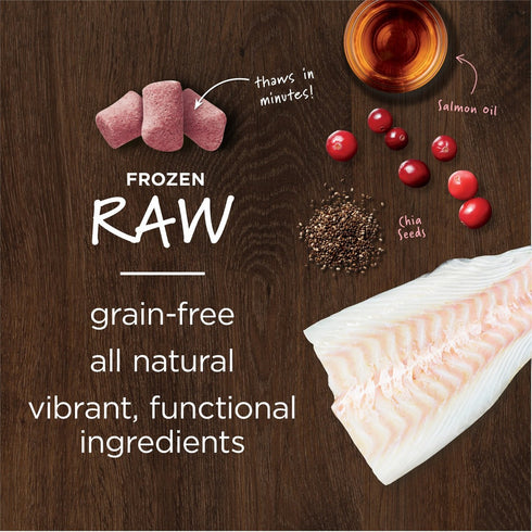 Nature's Variety Instinct Frozen RawBoost Mixers Skin & Coat Raw Dog Food 1.25lb - Poudre Pet & Feed Supply 4