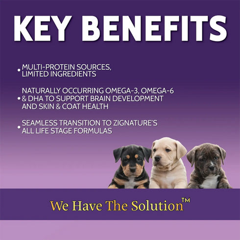 Zignature Puppy Formula Wet Dog Food - Multi-Protein - 13oz