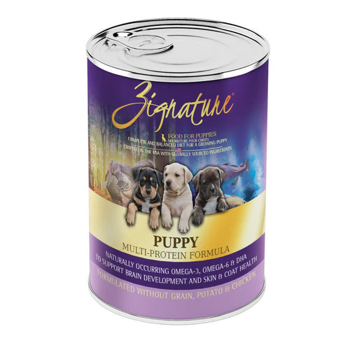 Zignature Puppy Formula Wet Dog Food - Multi-Protein - 13oz
