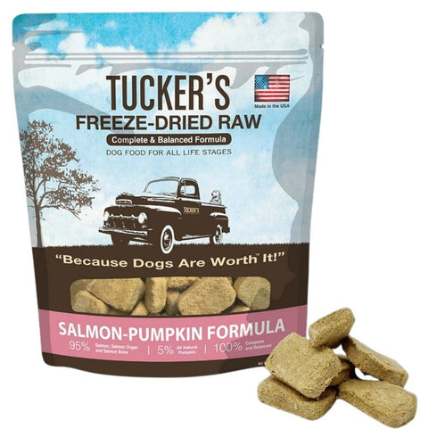 Tucker's Freeze Dried Salmon Pumpkin Raw Dog Food 14oz - Poudre Pet & Feed Supply