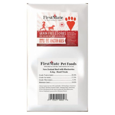FirstMate Grain Free Cookies Beef & Blueberries Dog Treats 10lb - Poudre Pet & Feed Supply