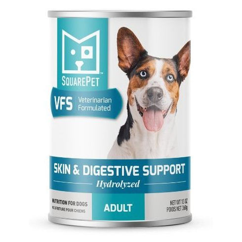 Square Pet VFS Cans Canine Skin & Digestive Support Wet Dog Food 13oz - Poudre Pet & Feed Supply