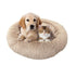 Ethical Pet Sleep Zone Luxe Round Faux Fur Taupe 22" - Poudre Pet & Feed Supply 2