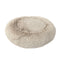 Ethical Pet Sleep Zone Luxe Round Faux Fur 27" Taupe - Poudre Pet & Feed Supply