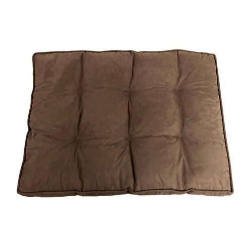 Ethical Pet Sleep Zone Luxe Faux Sued Pillow 38" Chocolate - Poudre Pet & Feed Supply