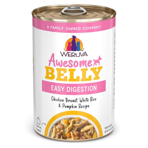Weruva Awesome Belly Chicken Breast White Rice & Pumpkin Recipe Dog Food 14oz - Poudre Pet & Feed Supply