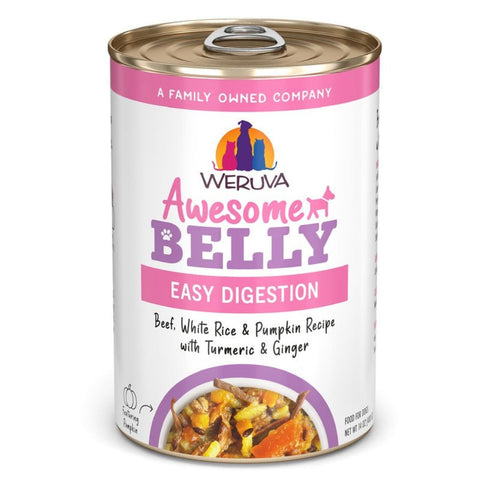 Weruva Awesome Belly Beef White Rice & Pumpkin Turmeric & Ginger Dog Food 14oz - Poudre Pet & Feed Supply
