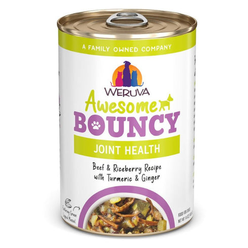 Weruva Awesome Bouncy Beef & Riceberry Turmeric & Ginger Dog Food 14oz - Poudre Pet & Feed Supply