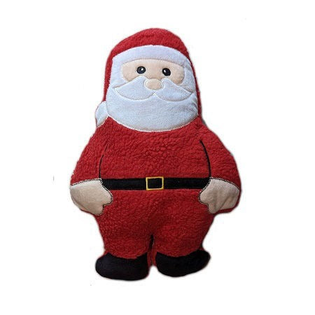 DogStar Holiday Fleece Dog Toy Santa - Poudre Pet & Feed Supply