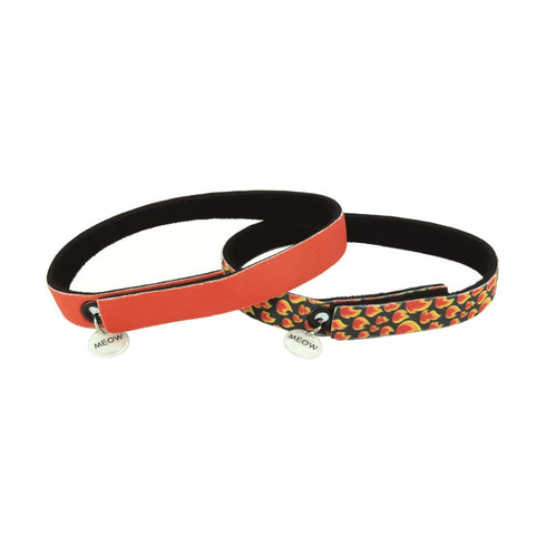 Coastal ElastaCat FlexFit Cat Collar 2Pk Flames and Red - Poudre Pet & Feed Supply