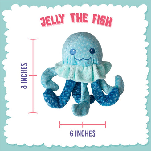 Snugarooz Jelly The Fish Plush Dog Toy - Poudre Pet & Feed Supply 4